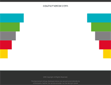 Tablet Screenshot of casinomaster.com